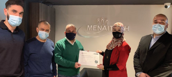 menaitech proudly accepts the structural quality certificate