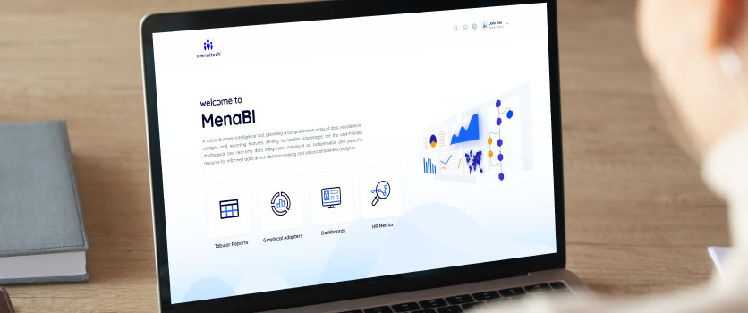 MenaBI smart reports combine data with ideal decisions