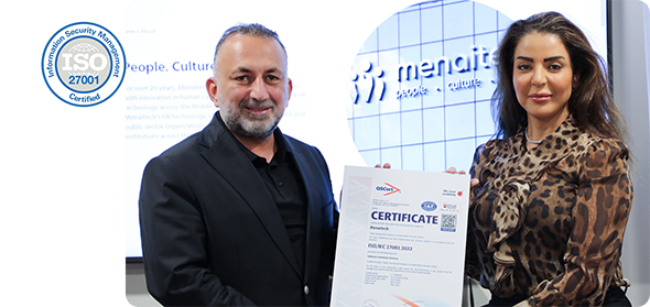 ميناآيتك حاصلة بفخر على شهادة iso-iec 27001 2022